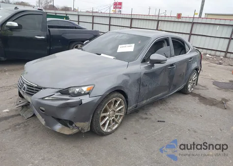 2015 Lexus Is 350 from USA, damaged, VIN JTHBE1D23F5018854